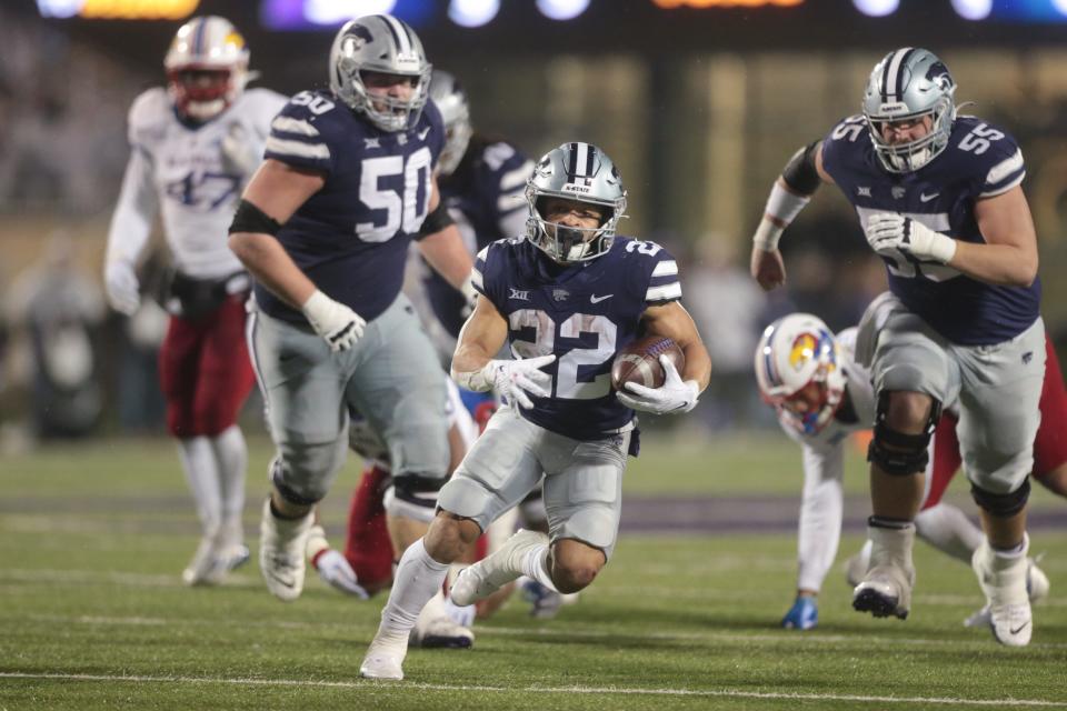Kansas State running back Deuce Vaughn was hoping for a good fit in the 2023 NFL Draft. He got that and more with the Dallas Cowboys.