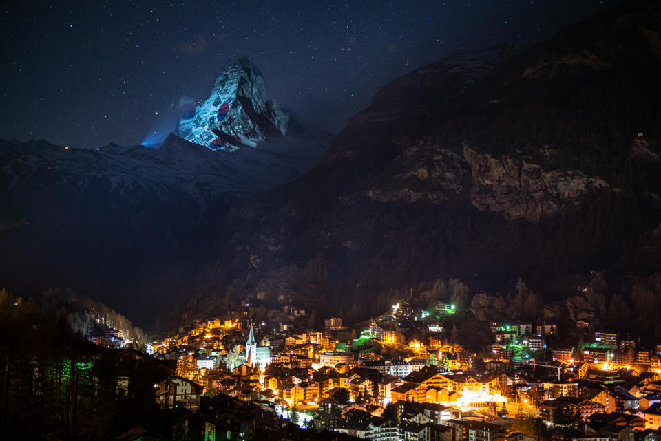 Illumination of the Matterhorn