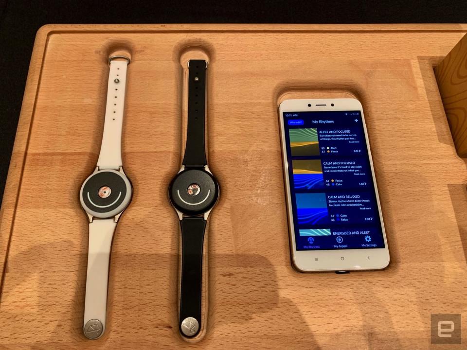 There are wearables, like the Apple Watch and Google's Wear OS devices, that