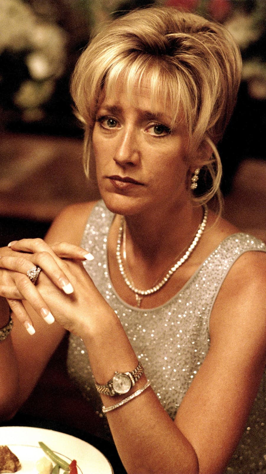 Edie Falco on ‘The Sopranos’ - Credit: HBO