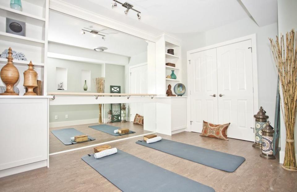 meditation and yoga room