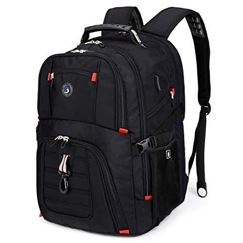 9) SHRRADOO 52-Liter Travel Backpack With USB Charging Port