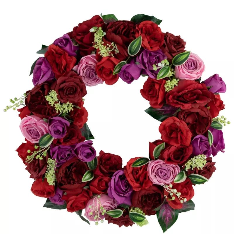 Spring Floral Wreaths Are on Sale at Target Starting at $17