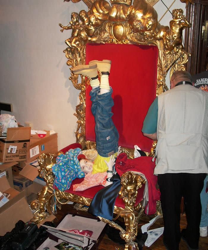 Childlike doll in Michael Jackson's Neverland Ranch. Photo: Splash News