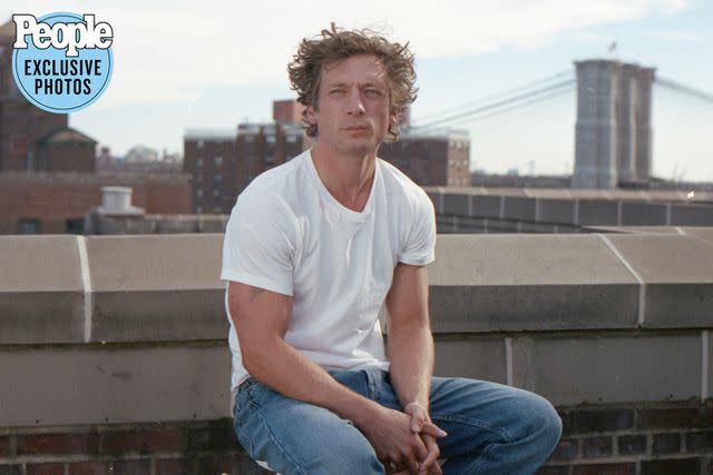 <p>Mert Alas</p> Jeremy Allen White for Calvin Klein