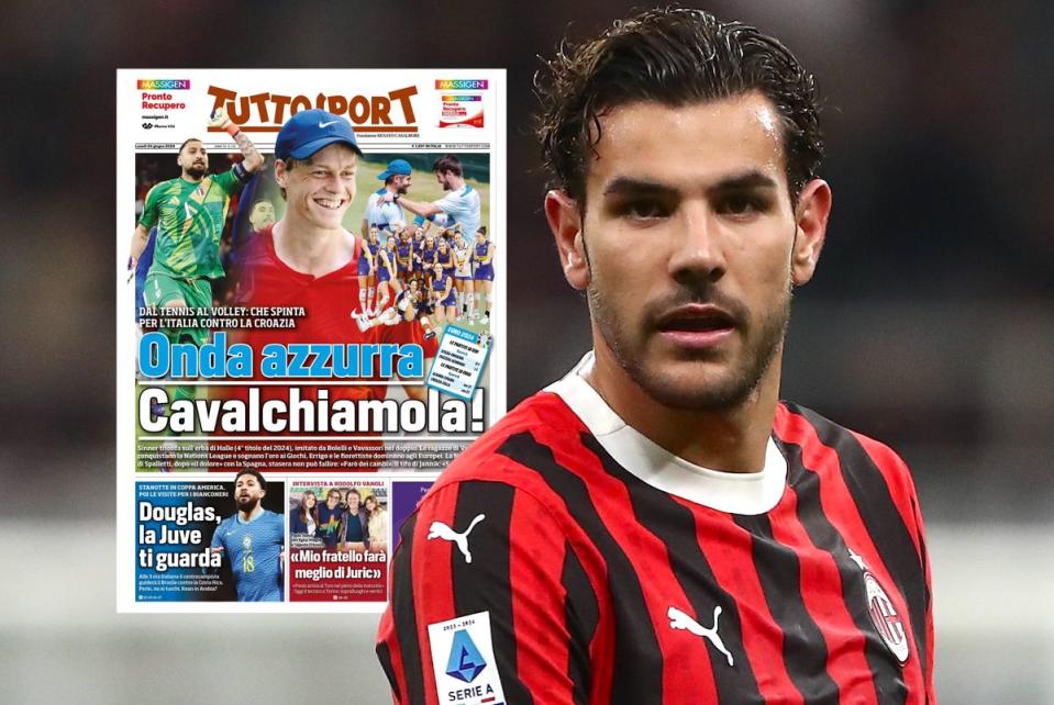 Tuttosport: Ball passes to Milan as Theo Hernandez makes priority for future clear