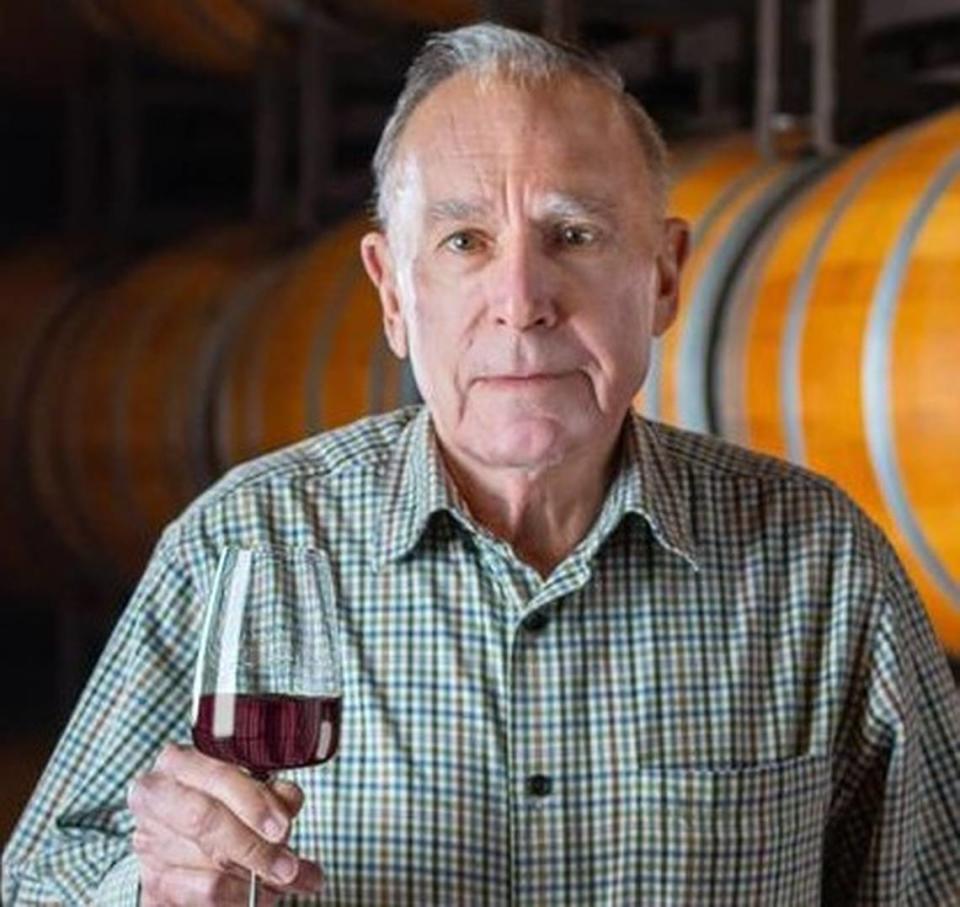 John Franzia, co-founder of Bronco Wine Co. near Ceres CA, died March 25, 2024.