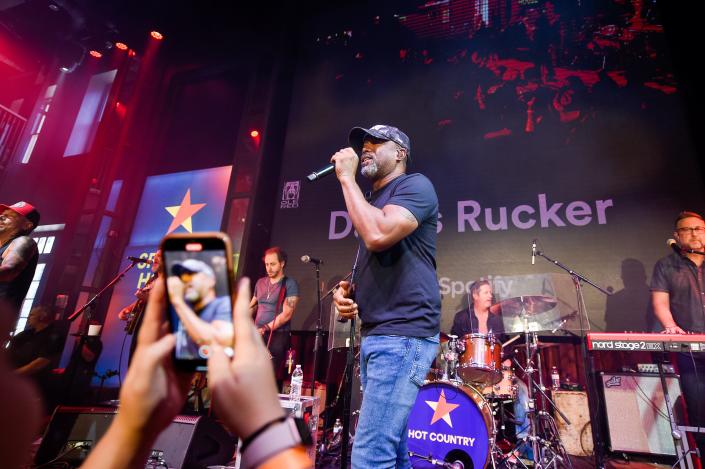Darius Rucker performs at Ole Red during the CMA Fest in Nashville, Tenn., Thursday, June 9, 2022.