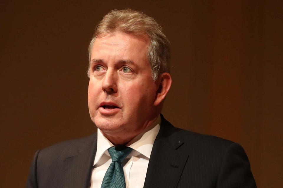 Kim Darroch, the UK's ambassador to the United States, called Trump's White House 'inept' (PA)