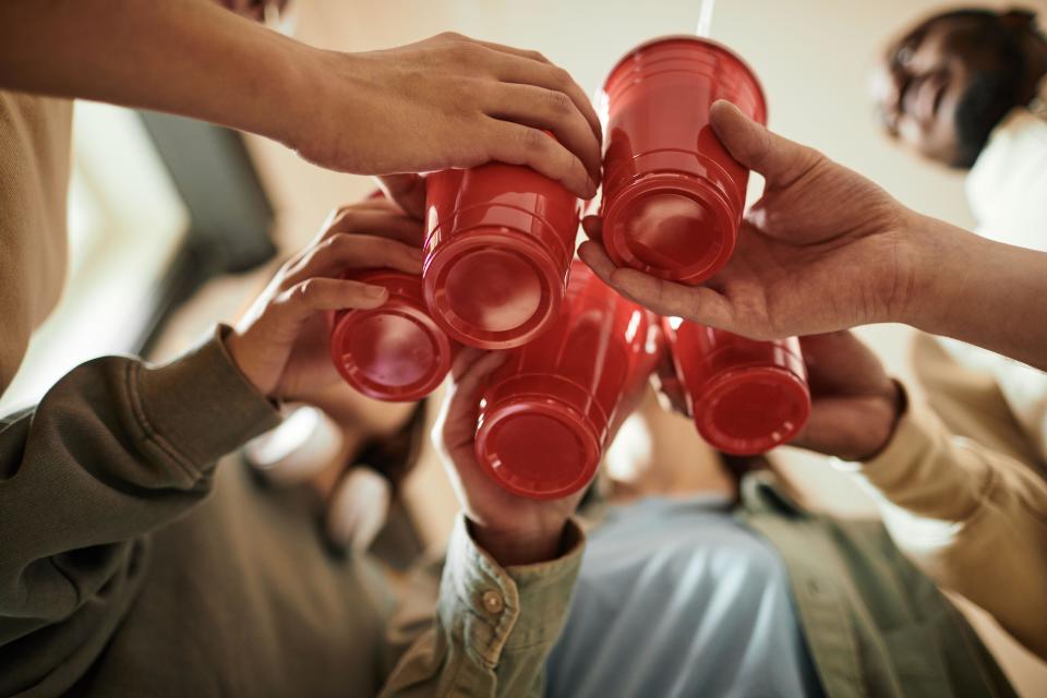 Older generations blame alcohol and drug use for poor youth mental health but alcohol consumption has declined substantially among younger generations and there is no trend of significant drug use increases (Alamy/PA)