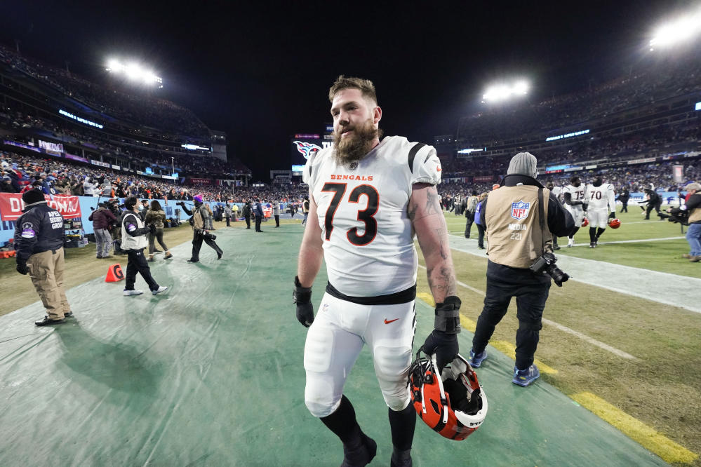 Bengals like Jonah Williams-Riley Reiff tackle combination 