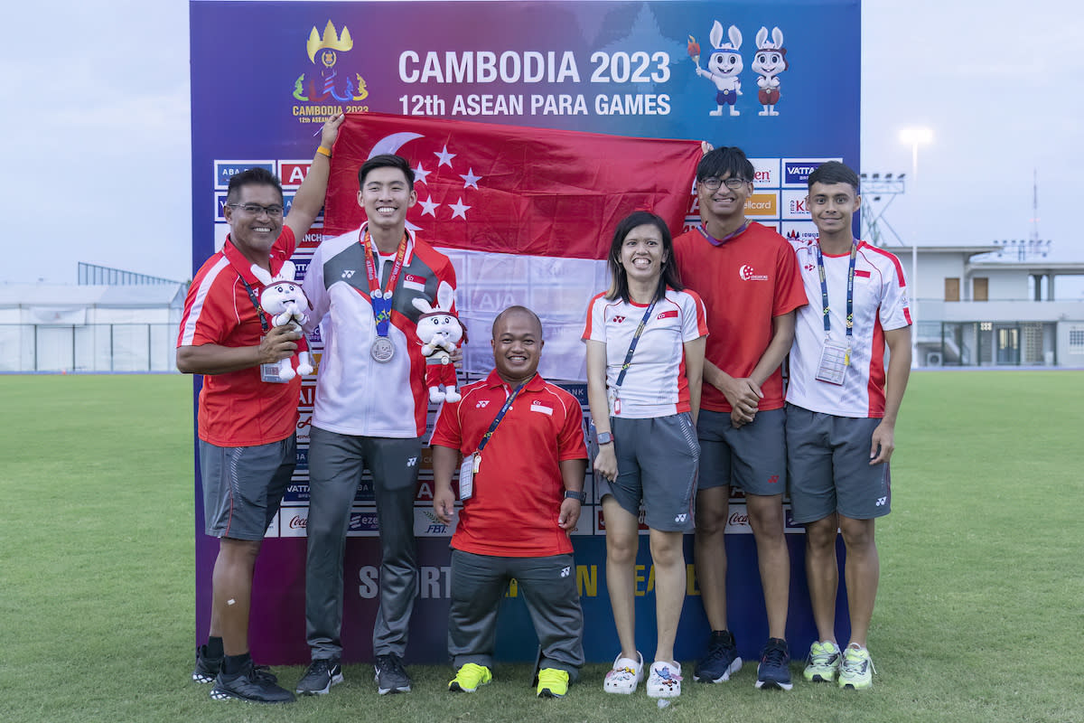 Singapore's athletes heading for the World Para Athletics Championships. (PHOTO: SNPC/Goh Si Wei)