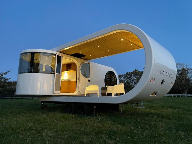 Wild Romotow rotating glamping RV now available to order for $270,000