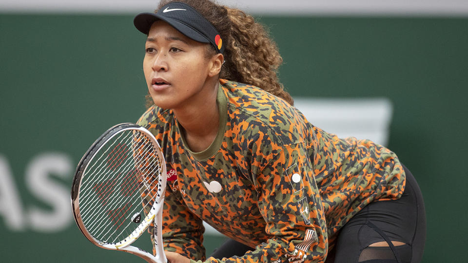 Naomi Osaka withdrew from the French open and skipped Wimbledon after opting not to attend press conferences after games. (Photo by Tim Clayton/Corbis via Getty Images)