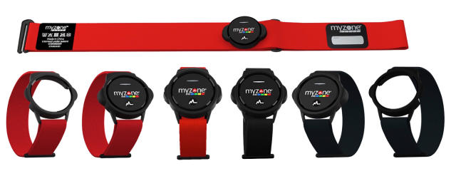 MyZone's hybrid heart rate monitor combines chest sensor