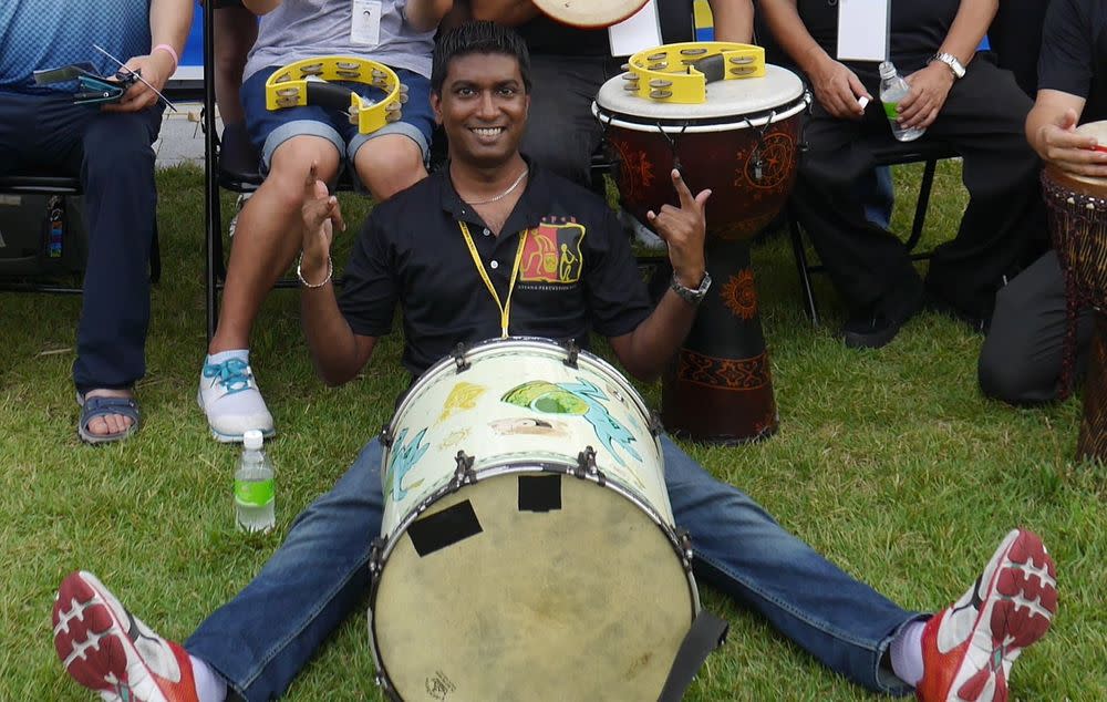 Sanjiv was loved by many in the local music scene. — Picture courtesy of Aseana Percussion Unit.