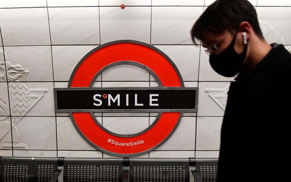 TfL London public transport face mask - REUTERS/Toby Melville