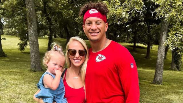 Pregnant Brittany Mahomes Says Sterling Is 'Waiting on Her Baby