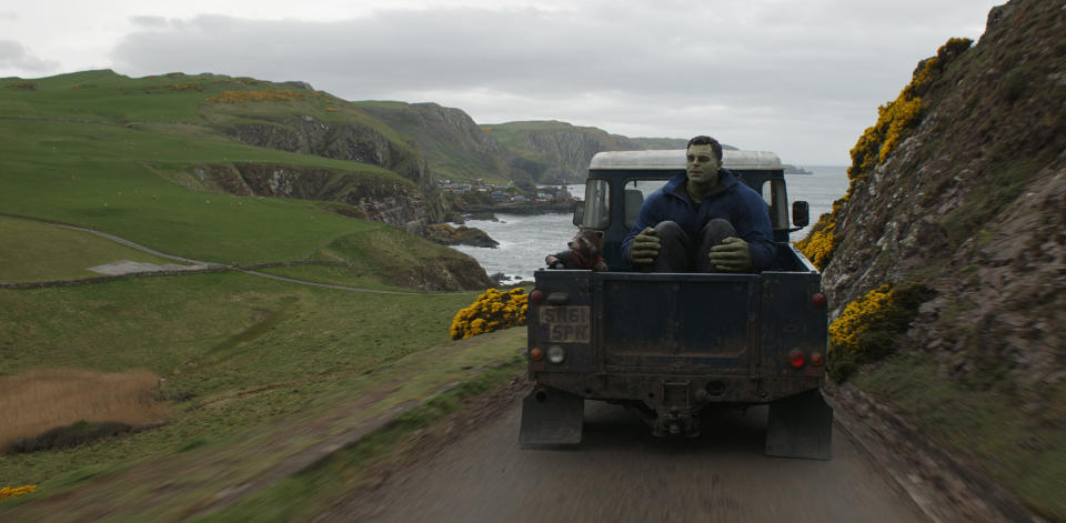 The final version of Smart Hulk's ride to New Asgard (Photo: Marvel)