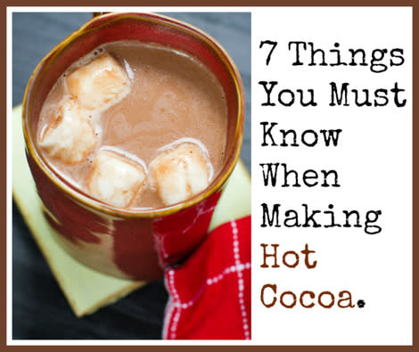 Here's how to make wintertime's most popular beverage even more delicious.