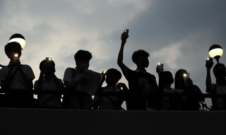 <span>Photograph: Kin Cheung/AP</span>