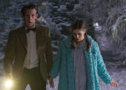 The Doctor again with Lily.