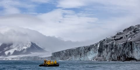 Don't expect easy access on an Antarctic cruise - Credit: GETTY