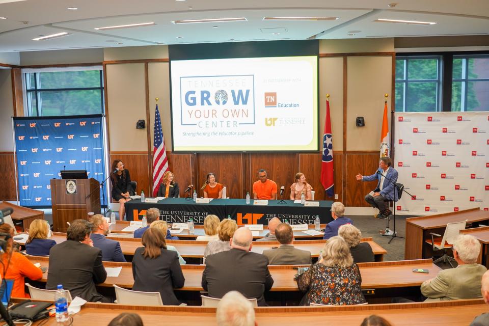 The University of Tennessee System and the Tennessee Department of Education launch the Grow Your Own Center to help recruit and keep teachers in the state.