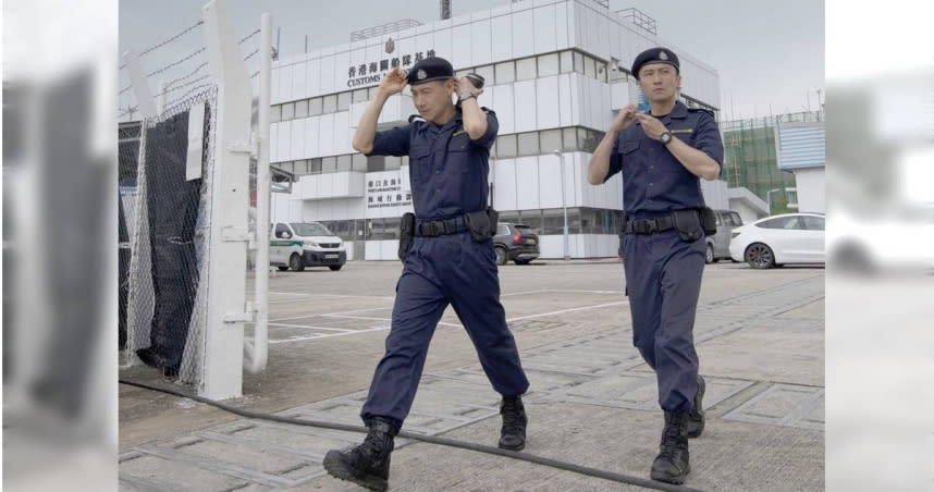 張學友、謝霆鋒攜手演出港片《海關戰線》。（圖／華映提供）