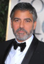 <p>George Clooney hasn’t sported a beard in a while but let’s be honest, he’s probably responsible for pioneering the trend. <em>[Photo: Getty]</em> </p>