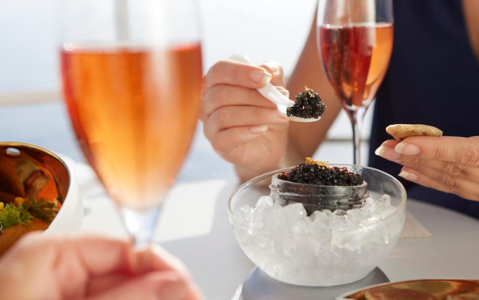 Consumers are developing a taste for luxury, with sales of caviar at Waitrose up 52 per cent