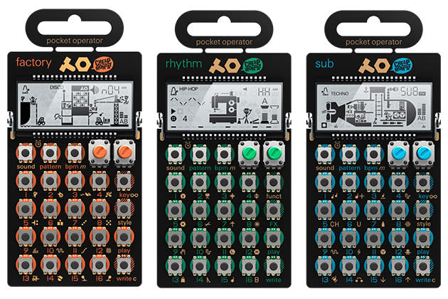 Teenage Engineering Pocket Operator family