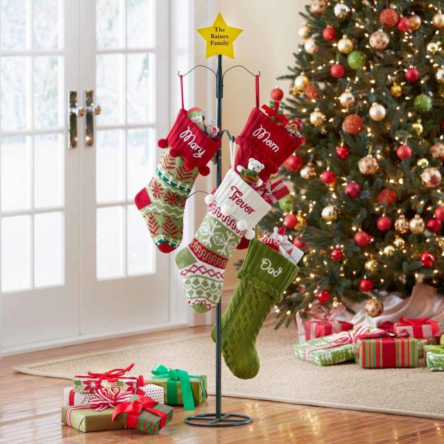 The 22 Best Christmas Stocking Holders for Decking Out Your Mantel