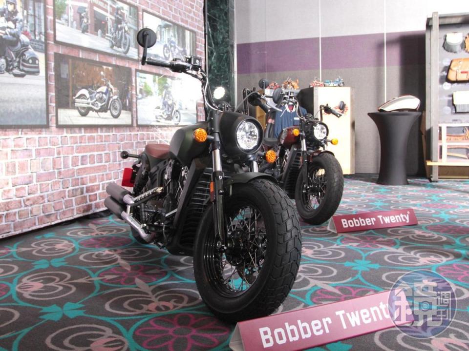 《Scout Bobber Twenty》建議售價 79.8 萬元