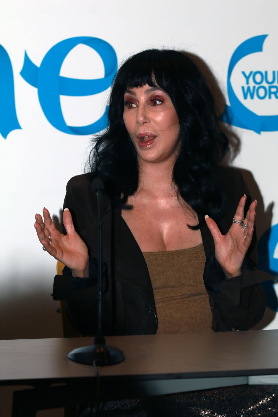 Cher, here in 2017, claims she was the first ever singer to use autotune on hit song Believe. Source: Getty