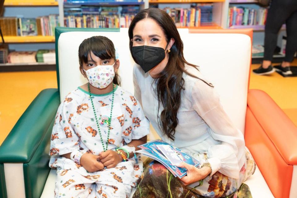 Markle couldn’t help but enjoy spending time with those who are suffering. Childrens Hospital Los Angeles