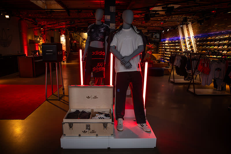 Adidas x 100 Thieves Collection Launch in Venice Beach