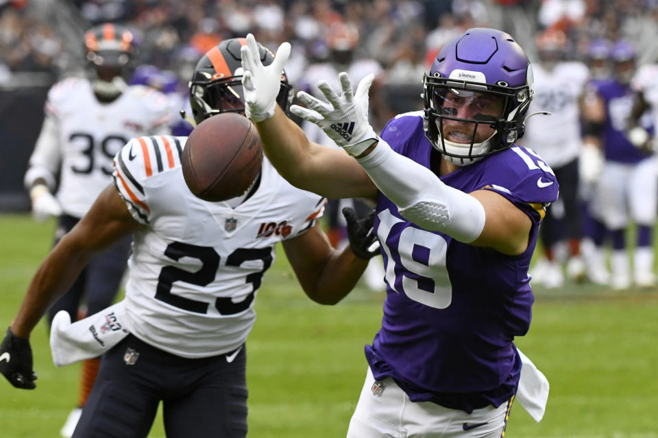 Minnesota Vikings receiver Adam Thielen. (AP)