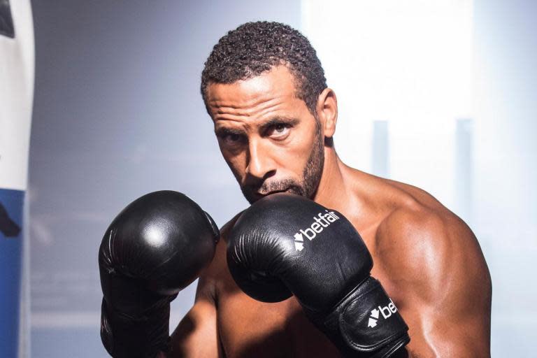 Anthony Joshua has offered to train with Rio Ferdinand to help former footballer become a professional boxer