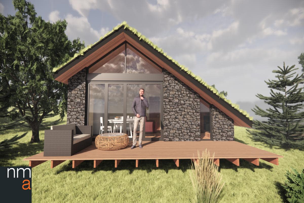 Holiday lodges plan for countryside near Inverkip rejected. <i>(Image: Nicholson McShane Architects)</i>