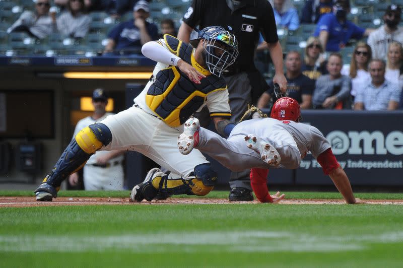 MLB: St. Louis Cardinals at Milwaukee Brewers