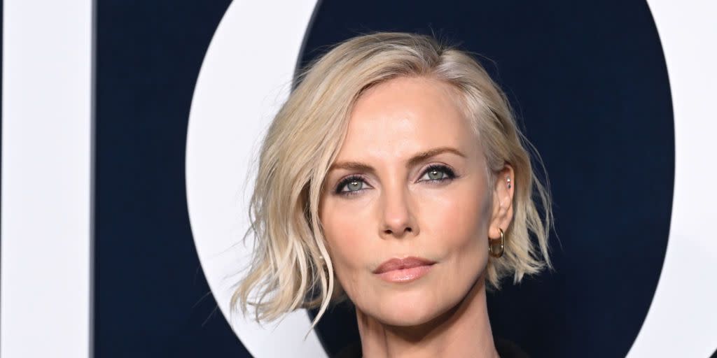 charlize theron attends the christian dior womenswear fall winter 2023 2024 show as part of paris fashion week