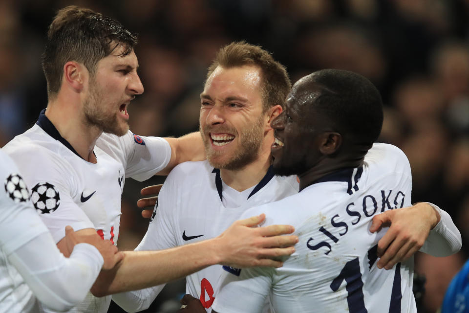 Mousa Sissoko and Christian Erisken combined to give Tottenham a precious 1-0 victory over Inter