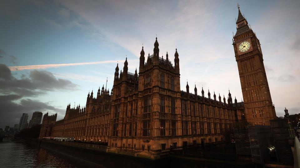 Houses of Parliament in December 2023 