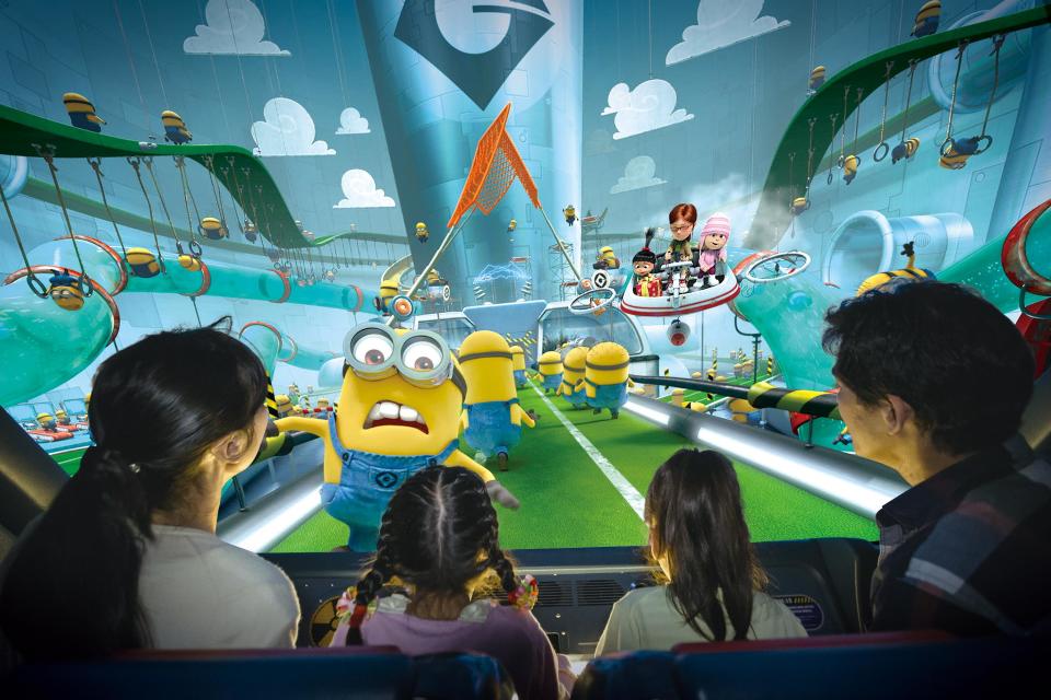 <span>Despicable Me Minion Mayhem at Universal Studios Singapore. </span>(PHOTO: Universal Parks & Resorts)