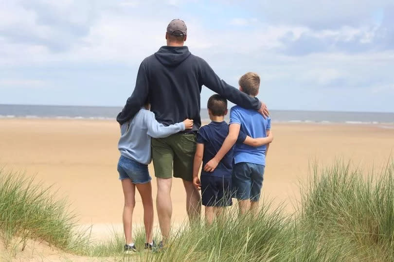 A new picture of the family taken by the Princess of Wales was shared for Father's Day