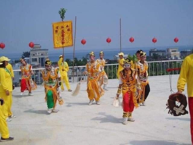 五毒大神陣。（圖／小琉球水仙宮欽點五毒大神 臉書粉專授權使用）