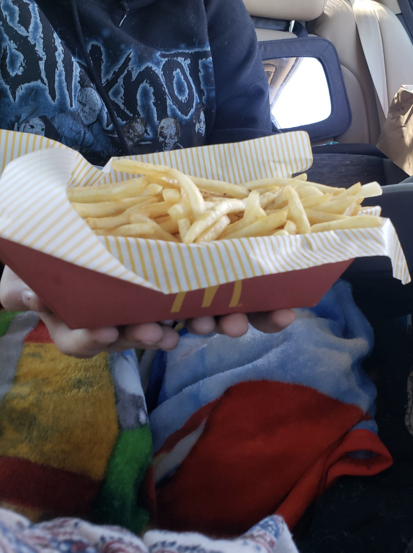 A basket of fries