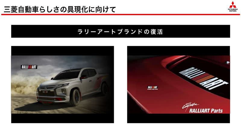 三菱性能部門Ralliart確定回歸。（圖／翻攝自Mitsubishi官網）