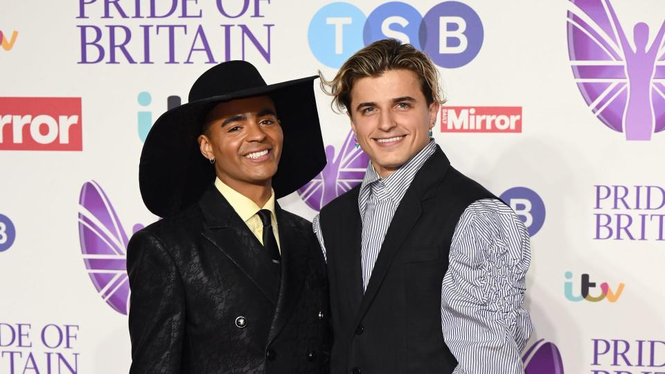 Layton Williams and Nikita Kuzmin at the Pride Of Britain Awards 2023